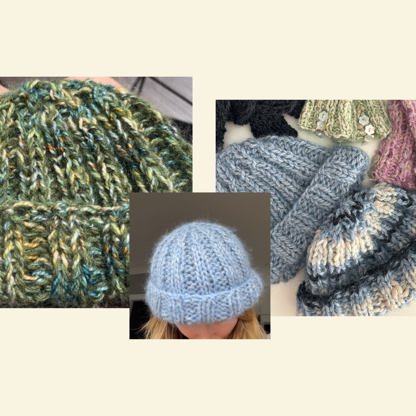 FREE Knitted Beanie Pattern PDF