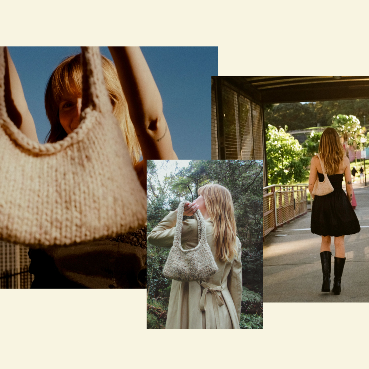 Knitted Bag Pattern PDF