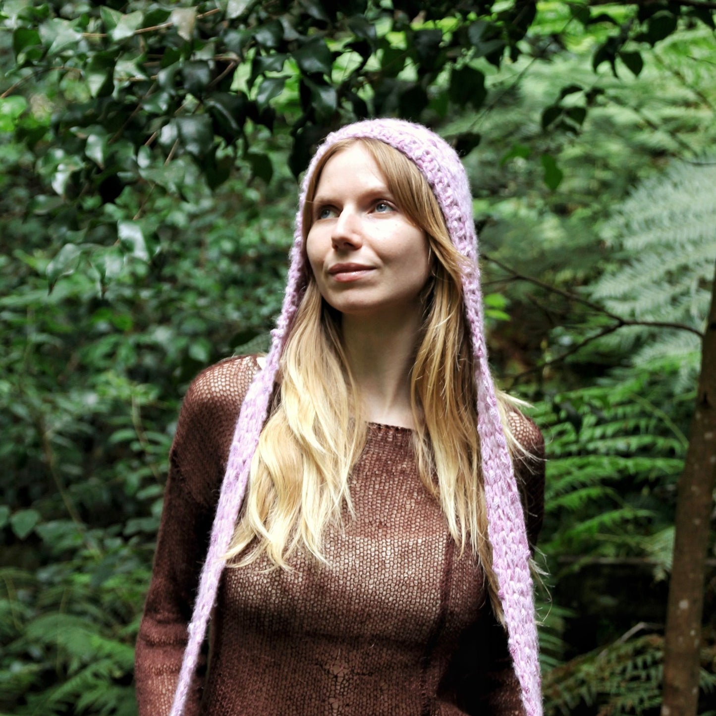 Hydrangea Knitted Bonnet