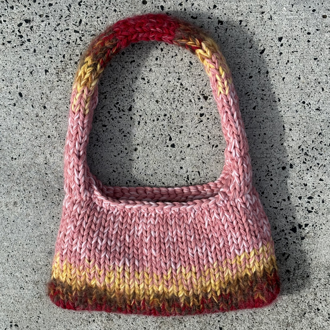 Wildflower Knitted Bag