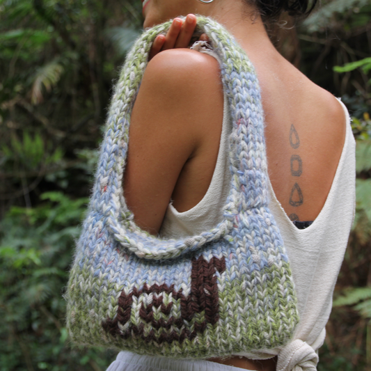 Snail Knitted Bag