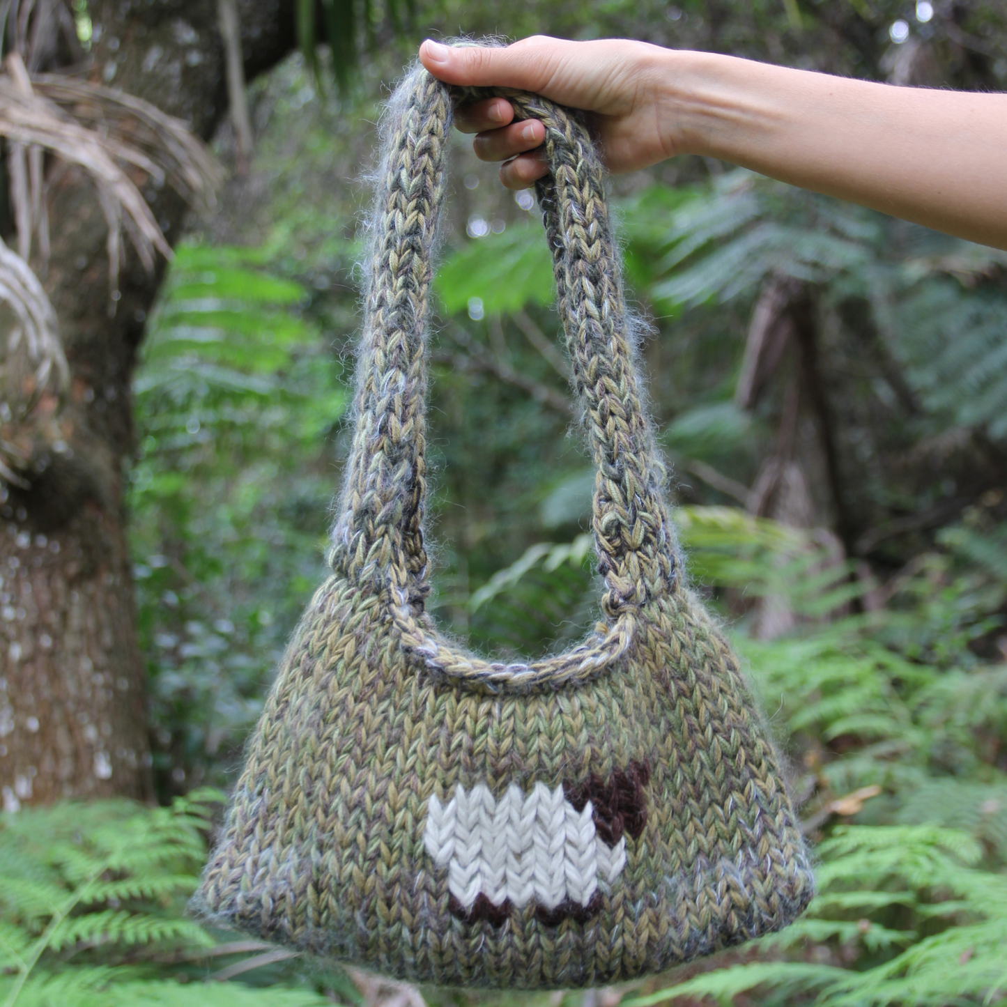 Sheep Knitted Bag