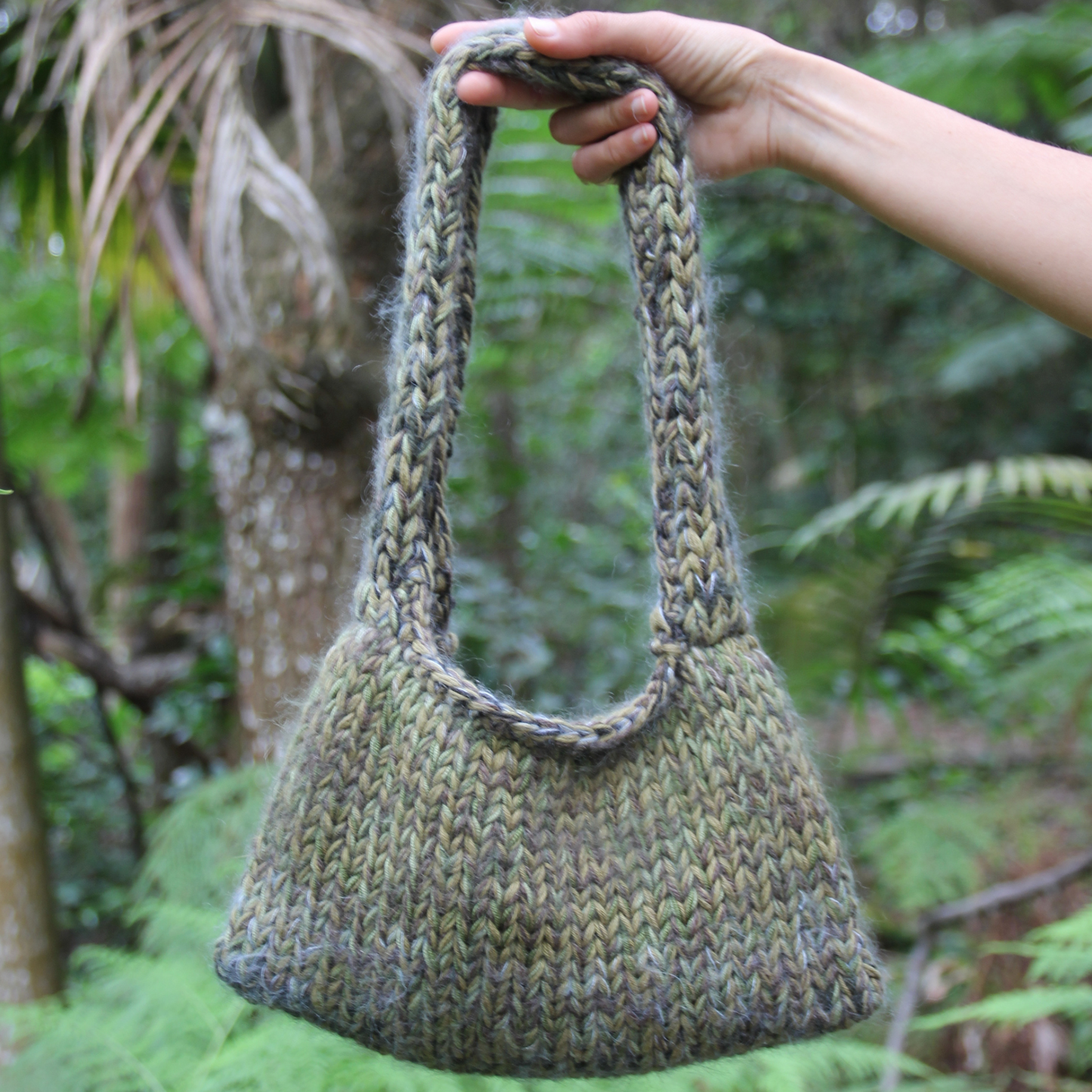 Sheep Knitted Bag