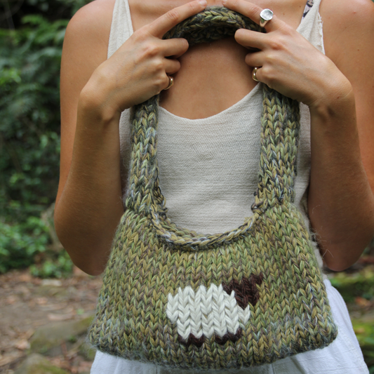 Sheep Knitted Bag