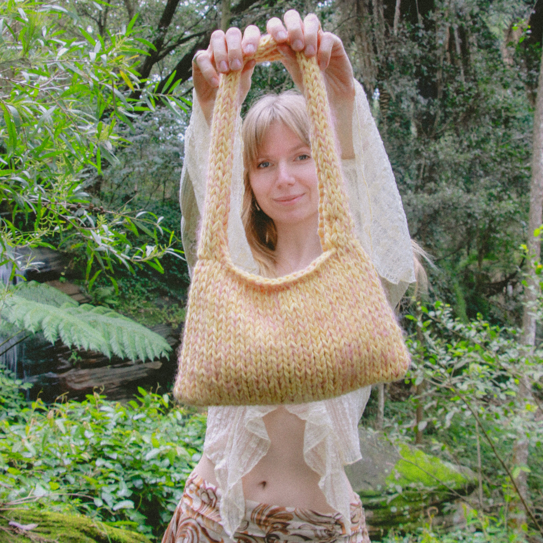 Mango Knitted Bag